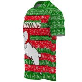 Nrl South Sydney Rabbitohs Custom Text Number Christmas Aboriginal Baseball Jersey 5101.jpeg - demo10