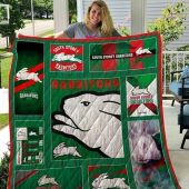 NRL South Sydney Rabbitohs Quilt Blanket V2