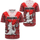 Nrl St. George Illawarra Dragons Christmas Baseball Jersey 3534.jpeg - demo10
