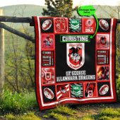 Nrl St. George Illawarra Dragons Custom Name Quilt Blanket V1 5536.jpeg - demo10
