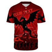 Nrl St. George Illawarra Dragons Custom Text Indigenous Anzac Day Baseball Jersey 0426.jpeg - demo10