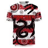 Nrl St. George Illawarra Dragons Custom Text Indigenous White Red Baseball Jersey 0546.jpeg - demo10