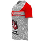 Nrl St. George Illawarra Dragons Grey Simple Indigenous Style Baseball Jersey 0621.jpeg - demo10