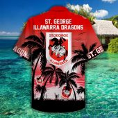 Nrl St. George Illawarra Dragons Palm Tree Sunrise Hawaiian Shirt 3830.jpg - demo10