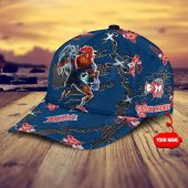 Nrl Sydney Roosters Custom Name Mascot Flower Classic Cap3.jpg - demo10