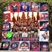 Nrl Sydney Roosters Custom Name Quilt Blanket V6 1755.jpg - demo10
