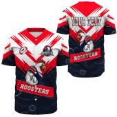 Nrl Sydney Roosters Custom Text Black White Indigenous Baseball Jersey 3142.jpeg - demo10