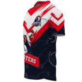 Nrl Sydney Roosters Custom Text Black White Indigenous Baseball Jersey 3150.jpeg - demo10