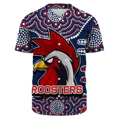 NRL Sydney Roosters New Indigenous Baseball Jersey
