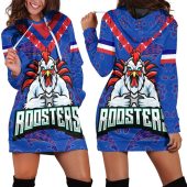 NRL Sydney Roosters Unique Indigenous Women Hoodie Dress