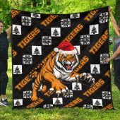 Nrl Wests Tigers Christmas Quilt Blanket 3516.jpeg - demo10