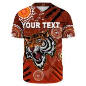 Nrl Wests Tigers Custom Text Indigenous Vibes Baseball Jersey2.jpg - demo10