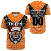 Nrl Wests Tigers Custom Text Number Christmas Edition Baseball Jersey 1903.jpeg - demo10