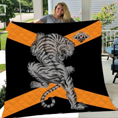NRL Wests Tigers Quilt Blanket V2
