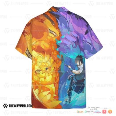 Naruto Sasuke Hawaiian Shirt, Short - Hot Sale 2025