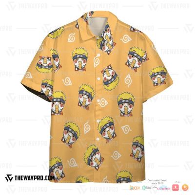 Naruto Shippuden Naruto Chibi Hawaiian Shirt, Short - Hot Sale 2025
