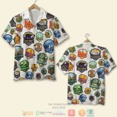 National Park Seamless Pattern Hawaiian Shirt Shorts.jpg - demo10