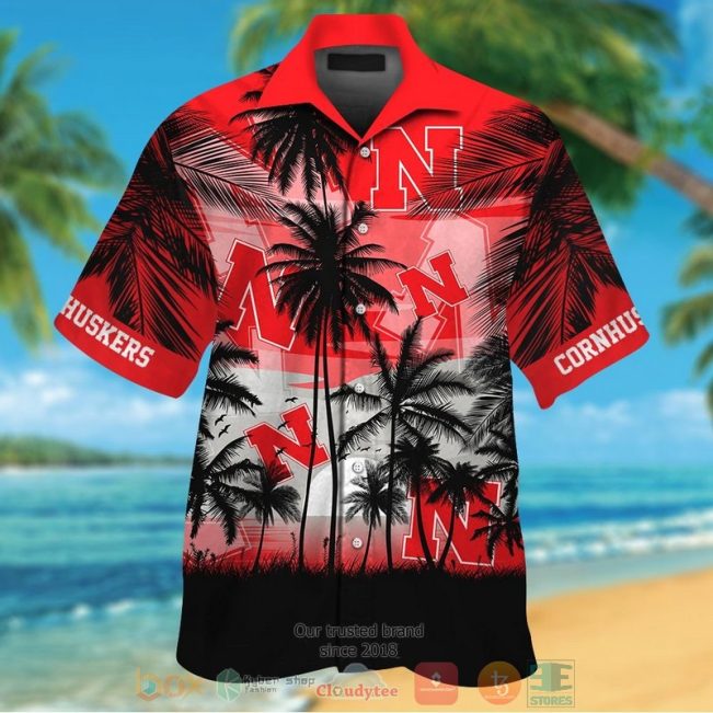 Nebraska Cornhuskers Tropical Hawaiian Shirt And Shorts - Hot Sale 2025