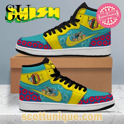 New Arrival Phish Band Art Nike Air Jordan 1 Sneakers -Soulcals.com