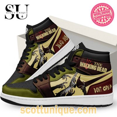 New Arrival The Walking Dead Air Jordan 1 High Top Sneaker -Soulcals.com