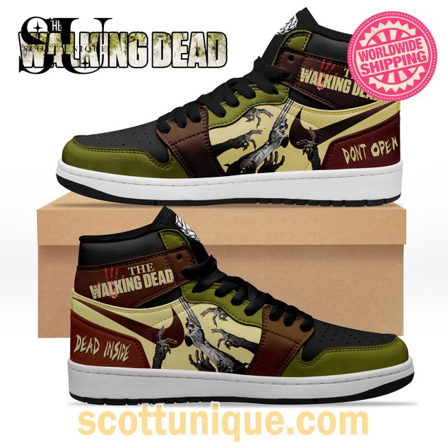 New Arrival The Walking Dead Air Jordan 1 High Top Sneaker -Soulcals.com