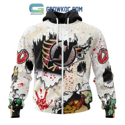 New Jersey Devils NHL Special Zombie Style For Halloween Hoodie T Shirt