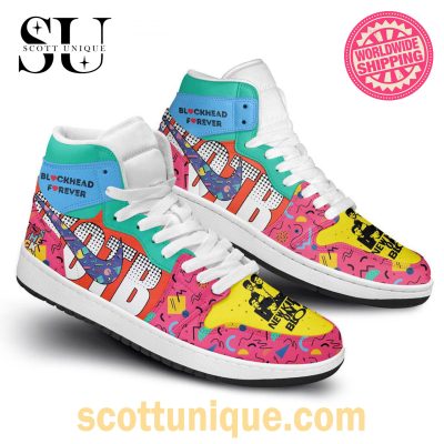 New Kids On The Block Blockhead Forever Air Jordan 1 High Top Sneaker -Soulcals.com