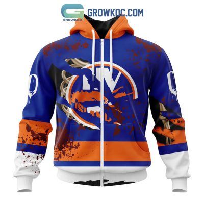 New York Islanders NHL Special Design Jersey With Your Ribs For Halloween Hoodie T Shirt