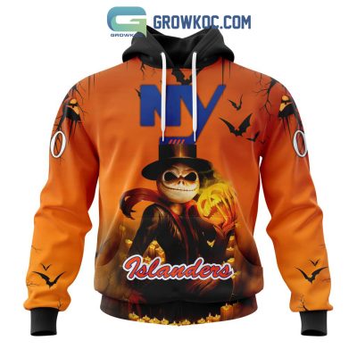 New York Islanders NHL Special Jack Skellington Halloween Concepts Hoodie T Shirt