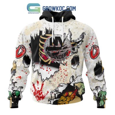New York Islanders NHL Special Zombie Style For Halloween Hoodie T Shirt