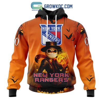 New York Rangers NHL Special Jack Skellington Halloween Concepts Hoodie T Shirt