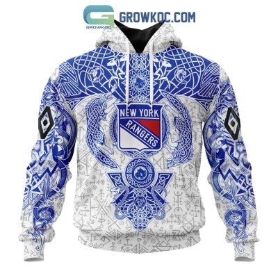 New York Rangers NHL Special Norse Viking Symbols Hoodie T Shirt
