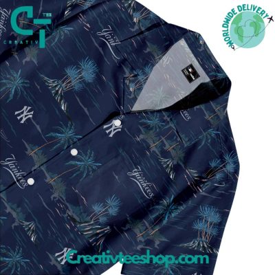 New York Yankees Summer Island Hawaiian Set - Teesmith
