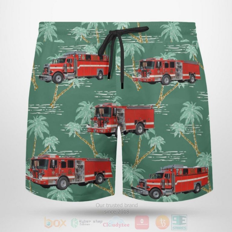 New Market, Maryland, New Market District Volunteer Fire Company Hawaiian Shirt, Short - Hot Sale 2025