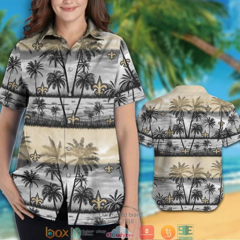 New Orleans Saints Coconut Island Hawaiian Shirt, Short - Hot Sale 2025