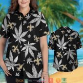 New Orleans Saints Cannabis Black Hawaiian Shirt Short 1 2 768x768 1.jpg - demo10