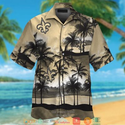 New Orleans Saints Coconut Island Ocean Hawaiian Shirt, Short - Hot Sale 2025