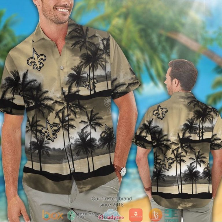 New Orleans Saints Coconut Island Ocean Hawaiian Shirt, Short - Hot Sale 2025 New Orleans Saints Coconut Island Ocean Hawaiian Shirt, Short - Hot Sale 2025