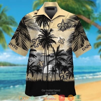 New Orleans Saints Coconut Island Sunset Hawaiian Shirt, Short - Hot Sale 2025