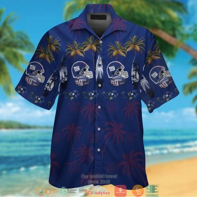 New York Giants Coconut Navy Hawaiian Shirt, Short - Hot Sale 2025