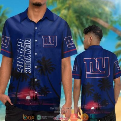 New York Giants Coconut Night Moon Hawaiian Shirt, Short - Hot Sale 2025