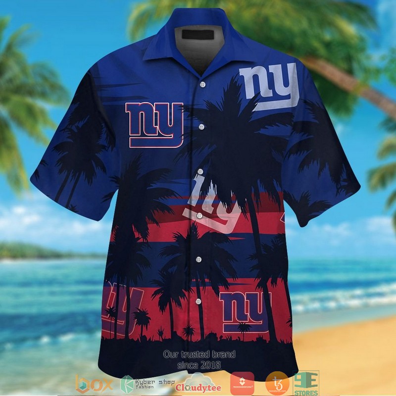 New York Giants Dark Coconut Island Hawaiian Shirt, Short - Hot Sale 2025
