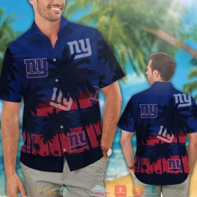 New York Giants Dark Coconut Island Hawaiian Shirt, Short - Hot Sale 2025