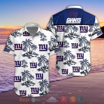 New York Giants Hawaiian Shirt, Shorts - Hot Sale 2025