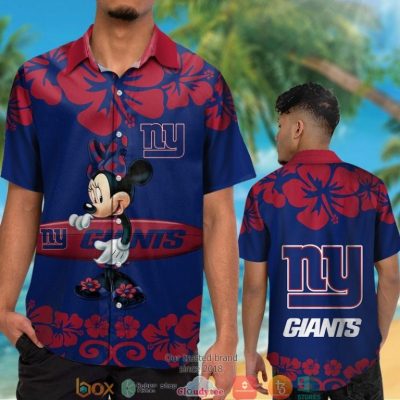 New York Giants Minnie Mouse Hawaiian Shirt, Short - Hot Sale 2025