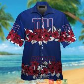 New York Giants Hibiscus Flowers Line Hawaiian Shirt Short.jpg - demo10