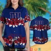 New York Giants Hibiscus Flowers Line Hawaiian Shirt Short 1 2 768x768 1.jpg - demo10