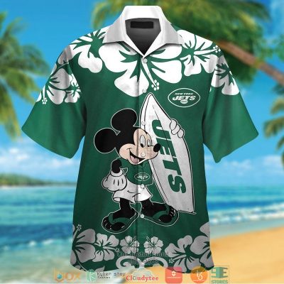 New York Jets Mickey Mouse Hawaiian Shirt, Short - Hot Sale 2025