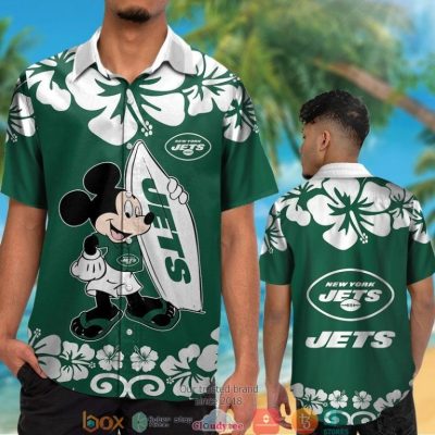 New York Jets Mickey Mouse Hawaiian Shirt, Short - Hot Sale 2025