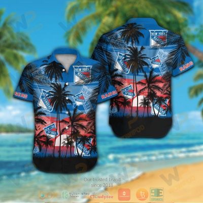 New York Rangers Hawaiian Shirt And Shorts - Hot Sale 2025